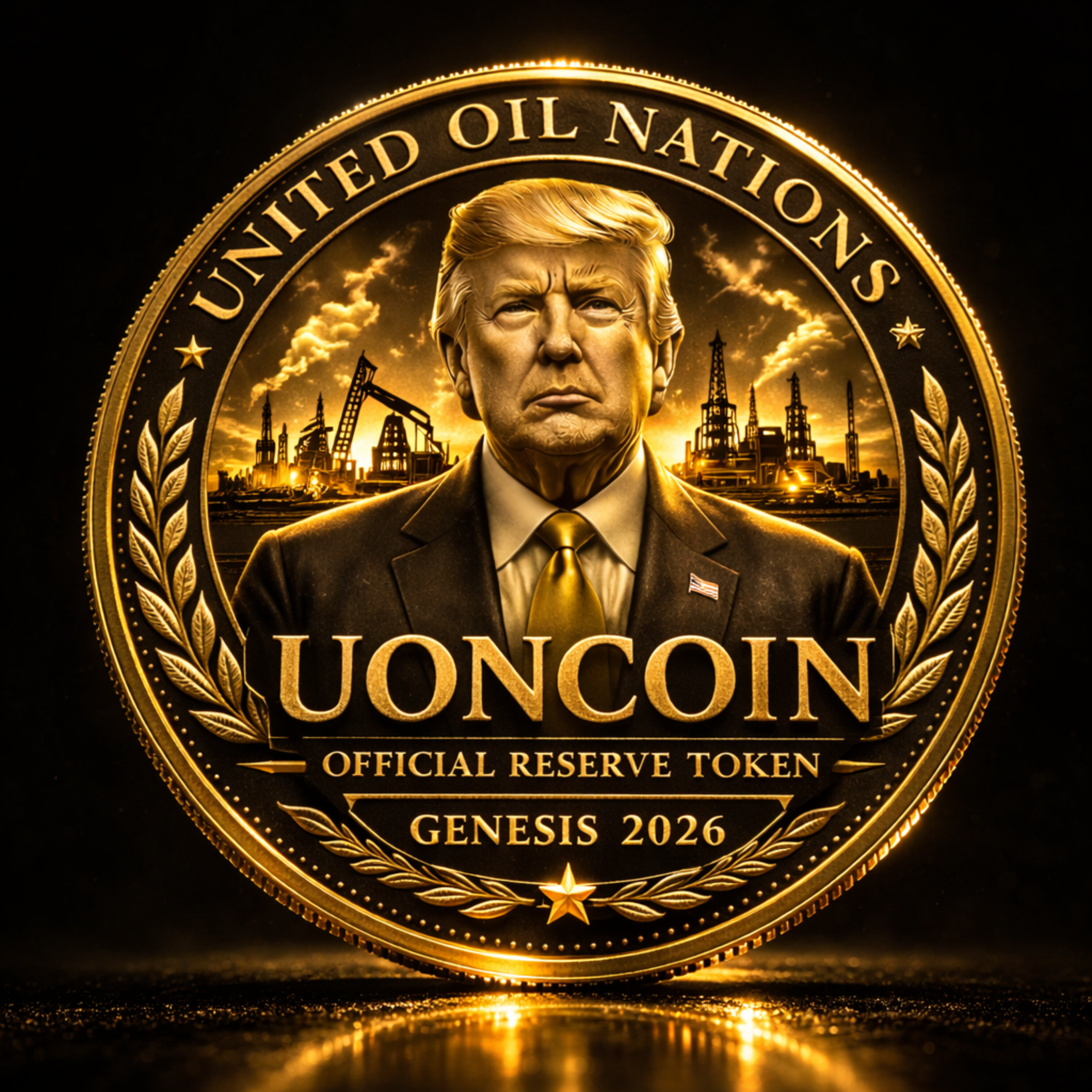 United Oil Nations coin